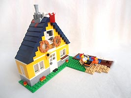 Набор LEGO Домик у бассейна