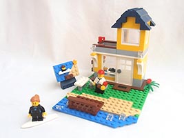 Набор LEGO MOC-2994 31035 Дом художника