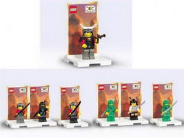 Набор LEGO cnminifigs Ninja Minifig Packs 3-Pack