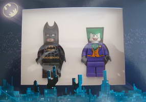 Набор LEGO comcon003 Бэтмен и Джокер