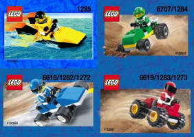 Набор LEGO kabrace Race 4-Pack