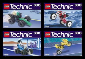 Набор LEGO kabtec Kabaya Technic Vehicle 4-Pack