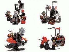 Набор LEGO kkchrome Knight's Kingdom Chrome Series (complete set)