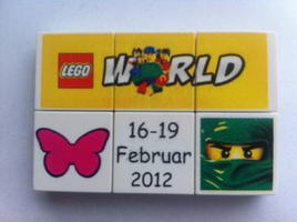 Набор LEGO lwp05 LEGO World Denmark Puzzle Promo 2012