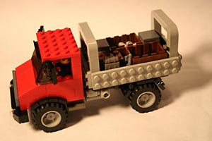 Набор LEGO MOC-0063 Грузовик-вездеход Юнимог U1700