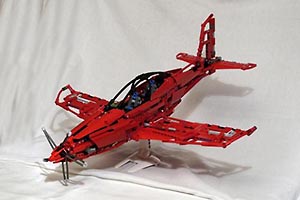 Набор LEGO MOC-0071 Самолет Пилатус PC-21