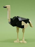 Набор LEGO MOC-0090 Страус