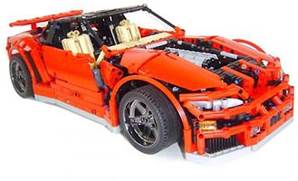 Набор LEGO MOC-0116 Суперкар Делюкс 2
