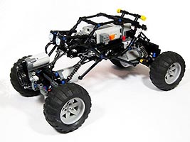 Набор LEGO MOC-0126 'Малыш' - джип для езды по камням