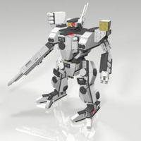 Набор LEGO MOC-0137 Шагающий наступательный робот Тигр