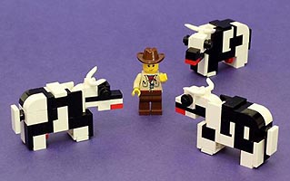Набор LEGO MOC-0152 Корова мини