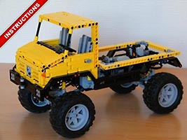 Набор LEGO MOC-0172 Вездеход Юнимог V4