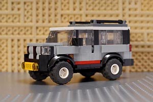 Набор LEGO MOC-0176 Городской внедорожник (паркетник)