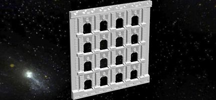 Набор LEGO MOC-0192 Витрина для минифигурок (4x4)