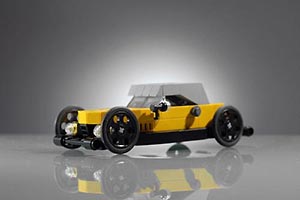 Набор LEGO Гоночный автомобиль 'Винсент' (желтый)
