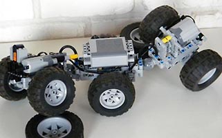 Набор LEGO Змея из колес