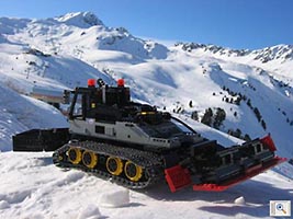Набор LEGO MOC-0253 Снегоуборочная машина 'Принот Лейтвулф' (без лебедки)