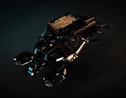 Набор LEGO MOC-0277 Летательный аппарат Бэтмена 'Летучая мышь'