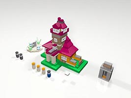 Набор LEGO MOC-0283 Нора-мини