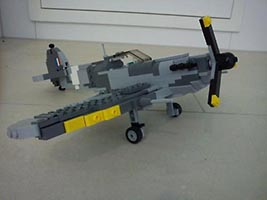 Набор LEGO MOC-0304 Истребитель Спитфайер MK2