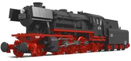 Набор LEGO MOC-0311 Локомотив BR23 (Германия)