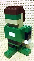 Набор LEGO MOC-0323 Зеленый Фонарь