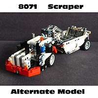 Набор LEGO Грузовик-волокуша (скрепер)