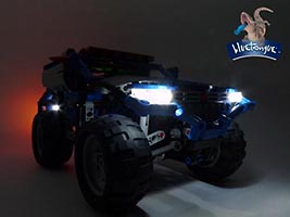 Набор LEGO MOC-0395 Полноприводный джип 'Лихорадка'