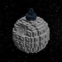 Набор LEGO MOC-0433 Орнамент Звезды Смерти