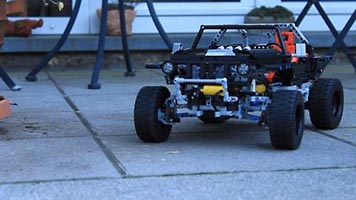Набор LEGO MOC-0456 Джип Ураган