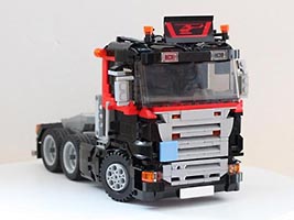 Набор LEGO MOC-0459 3-х осный грузовик Скания