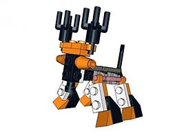 Набор LEGO MOC-0480 Северный олень