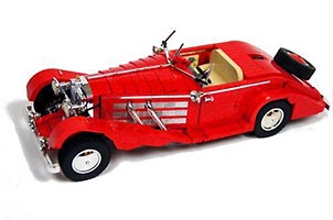 Набор LEGO MOC-0500 Мерседес-Бенц 540K - Родстер Специальный