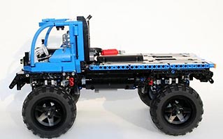Набор LEGO MOC-0518 Грузовик-вездеход Кенворт Т55