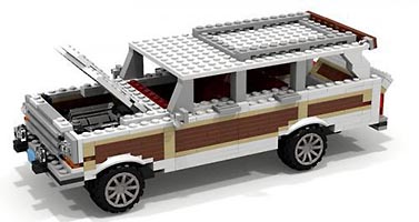 Набор LEGO MOC-0525 Джип Jeep Grand Wagoneer