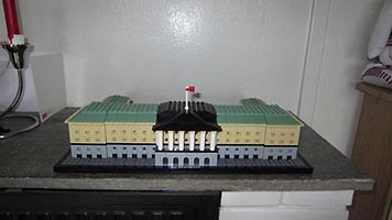 Набор LEGO MOC-0530 Королевский дворец в Осло, Норвегия