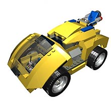 Набор LEGO MOC-0546 Суборбитальная мобильная пушка