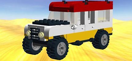 Набор LEGO MOC-0550 Лэнд Ровер Дефендер