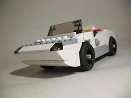 Набор LEGO MOC-0555 Белая лягушка
