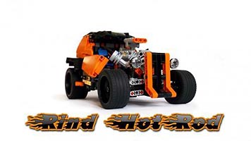 Набор LEGO MOC-0577 Хот-род 'Бык'