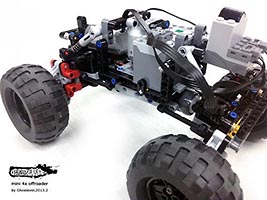 Набор LEGO MOC-0584 Внедорожник