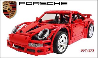 Набор LEGO MOC-0601 Порше 997 GT3