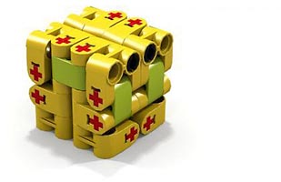 Набор LEGO MOC-0605 Волшебный кубик (крошечный)