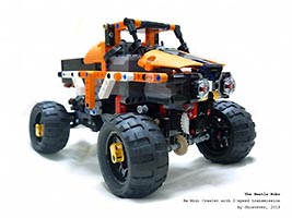 Набор LEGO MOC-0615 Супер-джип для скал с 2-х скоростной коробкой передач