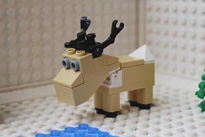 Набор LEGO MOC-0626 Северный олень