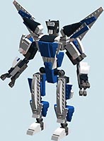 Набор LEGO MOC-0647 Робот (сделан во время ланча)