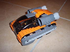 Набор LEGO MOC-0663 Оранжевый танк