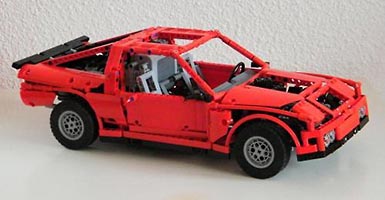 Набор LEGO MOC-0671 Раллийная машина