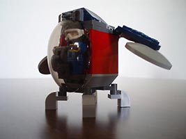 Набор LEGO MOC-0681 Одноместный летательный аппарат (коптер, флаер)