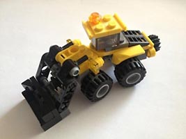 Набор LEGO MOC-0735 Мини-экскаватор